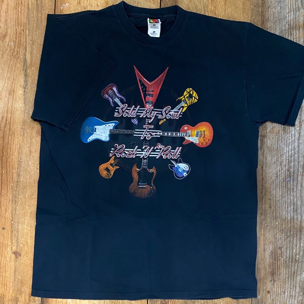 Vintage Sold My Soul Rock and Roll T-Shirt